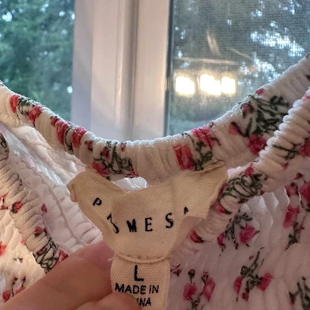 Floral Long Sleeve Dress - Picture 4 of 4